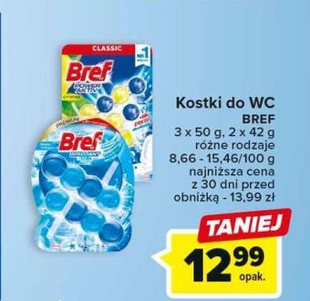 Carrefour Kostka do wc 4 function lemon bref power aktiv oferta