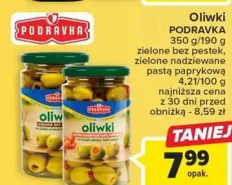 Carrefour Oliwki zielone bez pestek podravka oferta