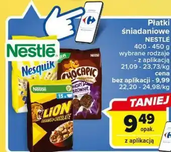 Carrefour Płatki śniadaniowe nesquik oferta