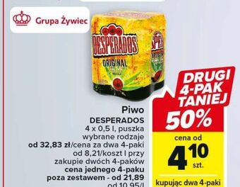 Carrefour Piwo desperados oferta