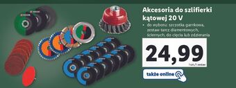 Lidl Zestaw tarcz 125 mm parkside oferta