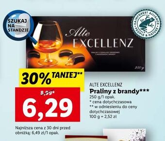 Lidl Czekoladki alte excellenz oferta