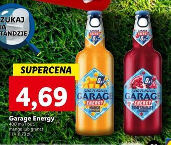 Lidl Piwo garage energy mango oferta