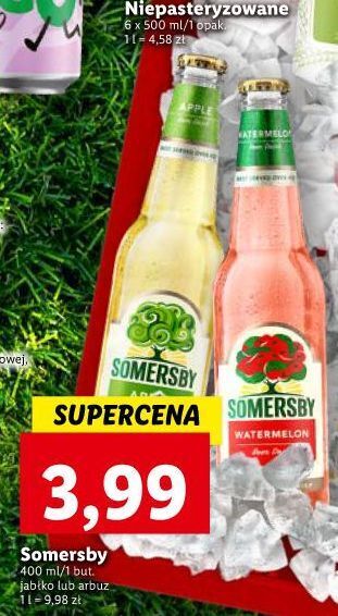 Lidl Piwo somersby watermelon oferta