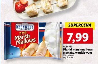 Lidl Pianki marshmallows mcennedy oferta