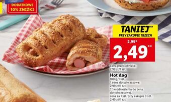 Lidl Hot dog oferta