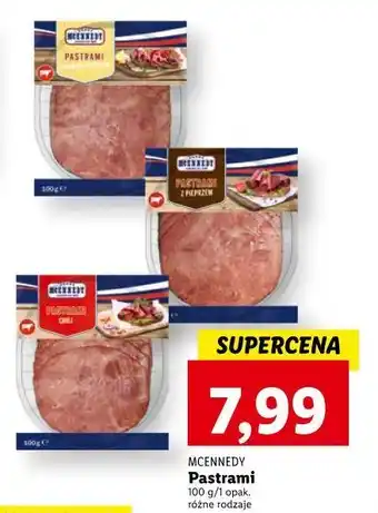 Lidl Pastrami z pieprzem cytrynowym mcennedy oferta