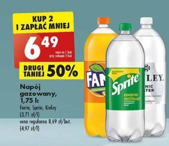 Biedronka Napój pomarańczowy fanta oferta