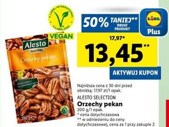 Lidl Orzechy pekan alesto oferta