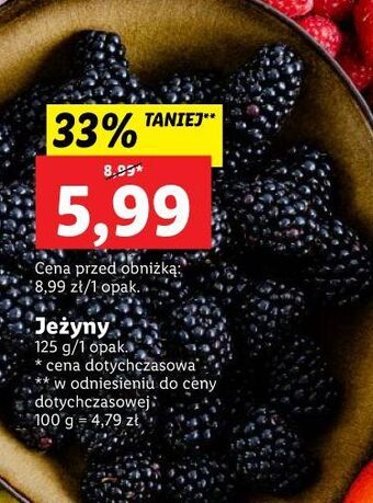 Lidl Jeżyny oferta