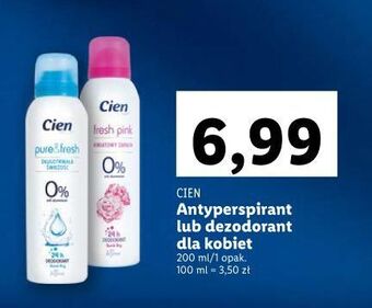 Lidl Dezodorant pure & fresh cien oferta