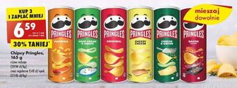 Biedronka Chipsy cheese & onion pringles oferta