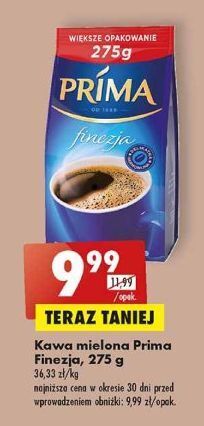 Biedronka Kawa cafe prima finezja oferta