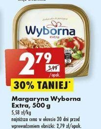 Biedronka Margaryna wyborna extra (biedronka) oferta
