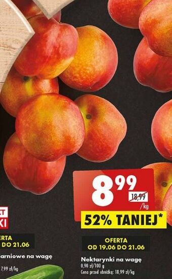 Biedronka Nektarynki oferta