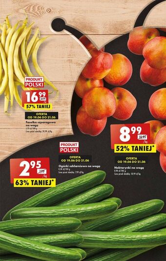 Biedronka Fasolka szparagowa żółta oferta