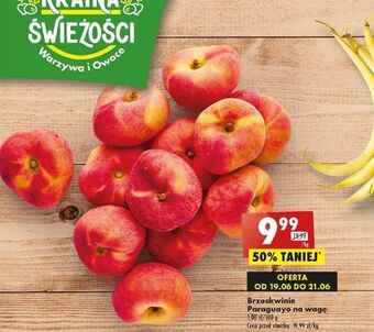 Biedronka Brzoskwinia paraguayo oferta