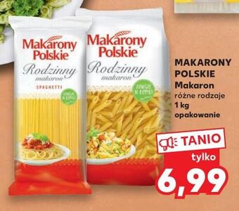 Kaufland Makaron spaghetti makarony polskie oferta