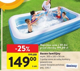Intermarche Basen dmuchany bestway oferta