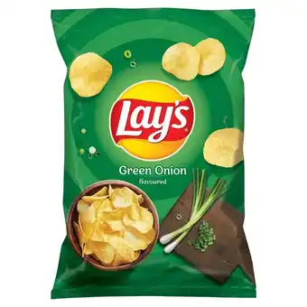 MOKPOL Lay's chipsy ziemniaczane o smaku zielonej cebulki 130 g oferta