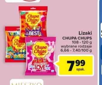 Carrefour Lizaki CHUPA CHUPS 108-120g oferta