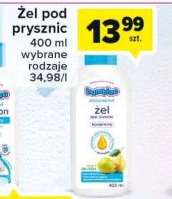 Carrefour Żel pod prysznic 400ml oferta