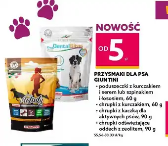 Biedronka Przysmak dla psa puffy dog 1 SZT 60 G oferta