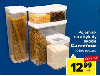 Carrefour Pojemnik na artykuły sypkie Carrefour oferta