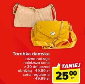 Carrefour Torebka damska oferta