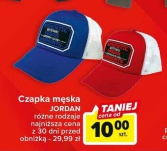 Carrefour Czapka męska JORDAN oferta