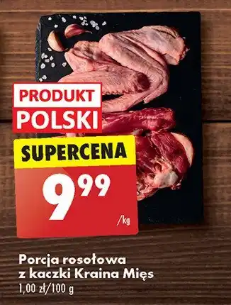 Biedronka Porcja rosołowa z kaczki oferta