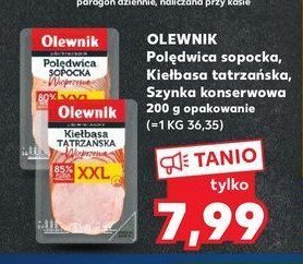 Kaufland Szynka konserwowa oferta