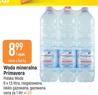E.Leclerc Woda lekko gazowana primavera oferta
