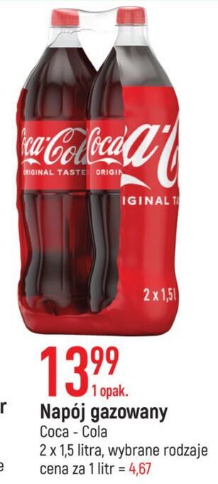 E.Leclerc Napój coca-cola oferta