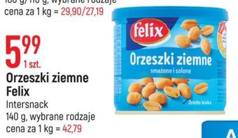 E.Leclerc Orzeszki ziemne smażone i solone felix oferta