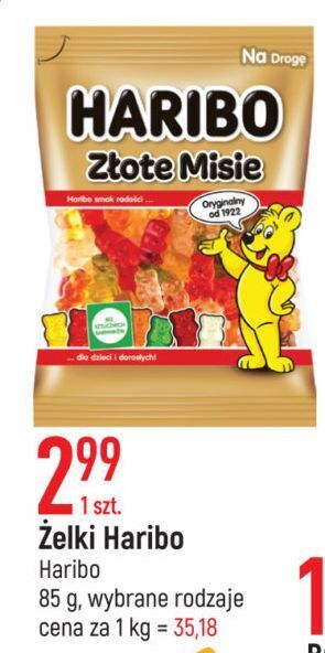 E.Leclerc Żelki haribo złote misie oferta