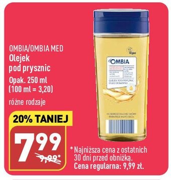 ALDI Olejek pod prysznic oferta