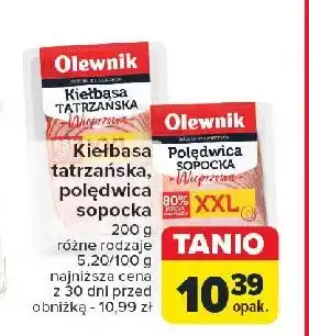 Kaufland Poledwica sopocka oferta