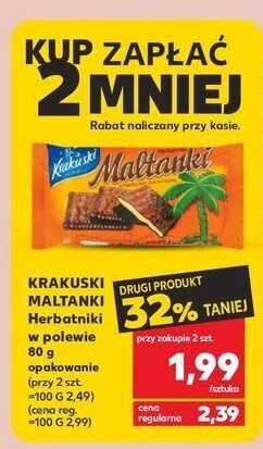 Kaufland Herbatniki oferta