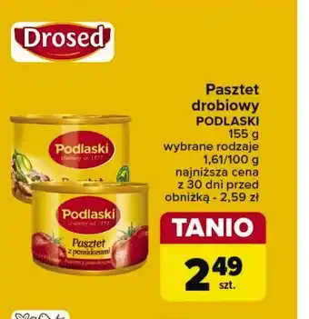 Carrefour Market Pasztet drobiowy pomidorowy oferta