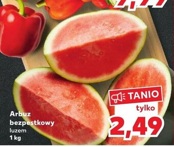 Kaufland Arbuz bezpestkowy luzem 1 kg oferta