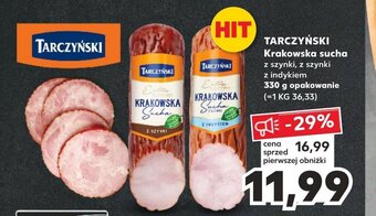 Kaufland TARCZYŃSKI Krakowska sucha 330g oferta