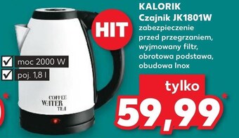 Kaufland Czajnik elektryczny kalorik oferta