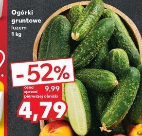 Kaufland Ogórki gruntowe oferta