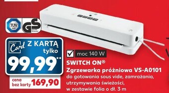 Kaufland Zgrzewarka próżniowa switch on oferta