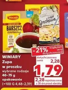 Kaufland Barszcz czerwony winiary ekspresowa zupa oferta