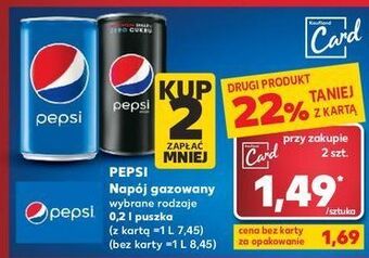 Kaufland Napój pepsi max oferta