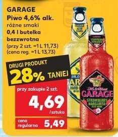 Kaufland Piwo garage strawberry margarita oferta