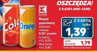 Kaufland Napój cola k-classic oferta