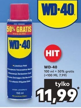 Kaufland Preparat wielozadaniowy wd-40 oferta